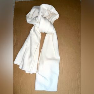 Michael by Michael Kors Winter White Cashmere Scarf. Length 83” X Width